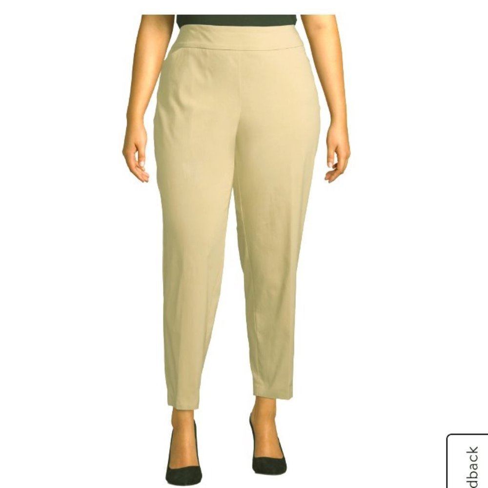 Terra & Sky Plus Size Petite Dress Pant